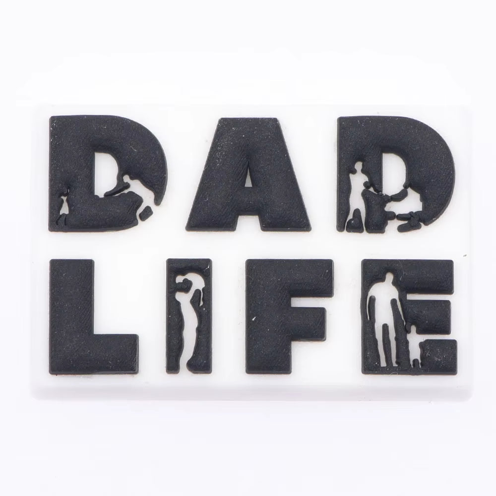 Shoes Charms for DAD PVC Shoes Decoration for Clogs Bracelet Shoes Sandals Accessories for Men Father'S Day Birthday Gift