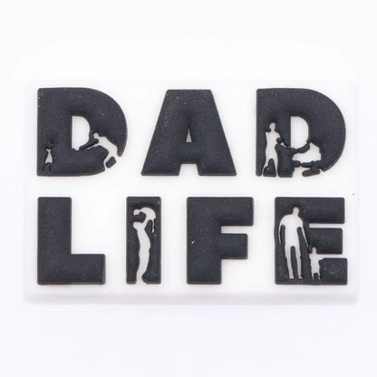 Shoes Charms for DAD PVC Shoes Decoration for Clogs Bracelet Shoes Sandals Accessories for Men Father'S Day Birthday Gift