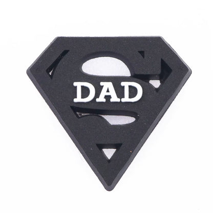 Shoes Charms for DAD PVC Shoes Decoration for Clogs Bracelet Shoes Sandals Accessories for Men Father'S Day Birthday Gift