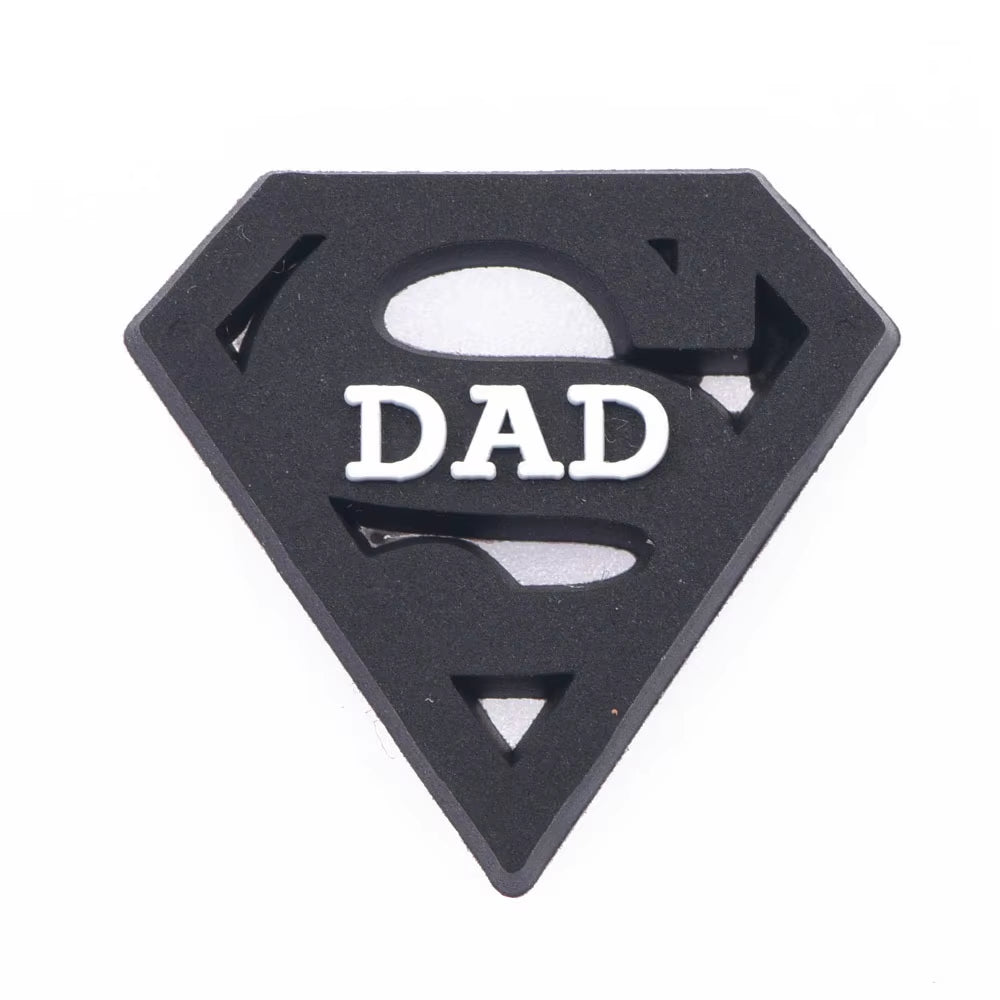 Shoes Charms for DAD PVC Shoes Decoration for Clogs Bracelet Shoes Sandals Accessories for Men Father'S Day Birthday Gift