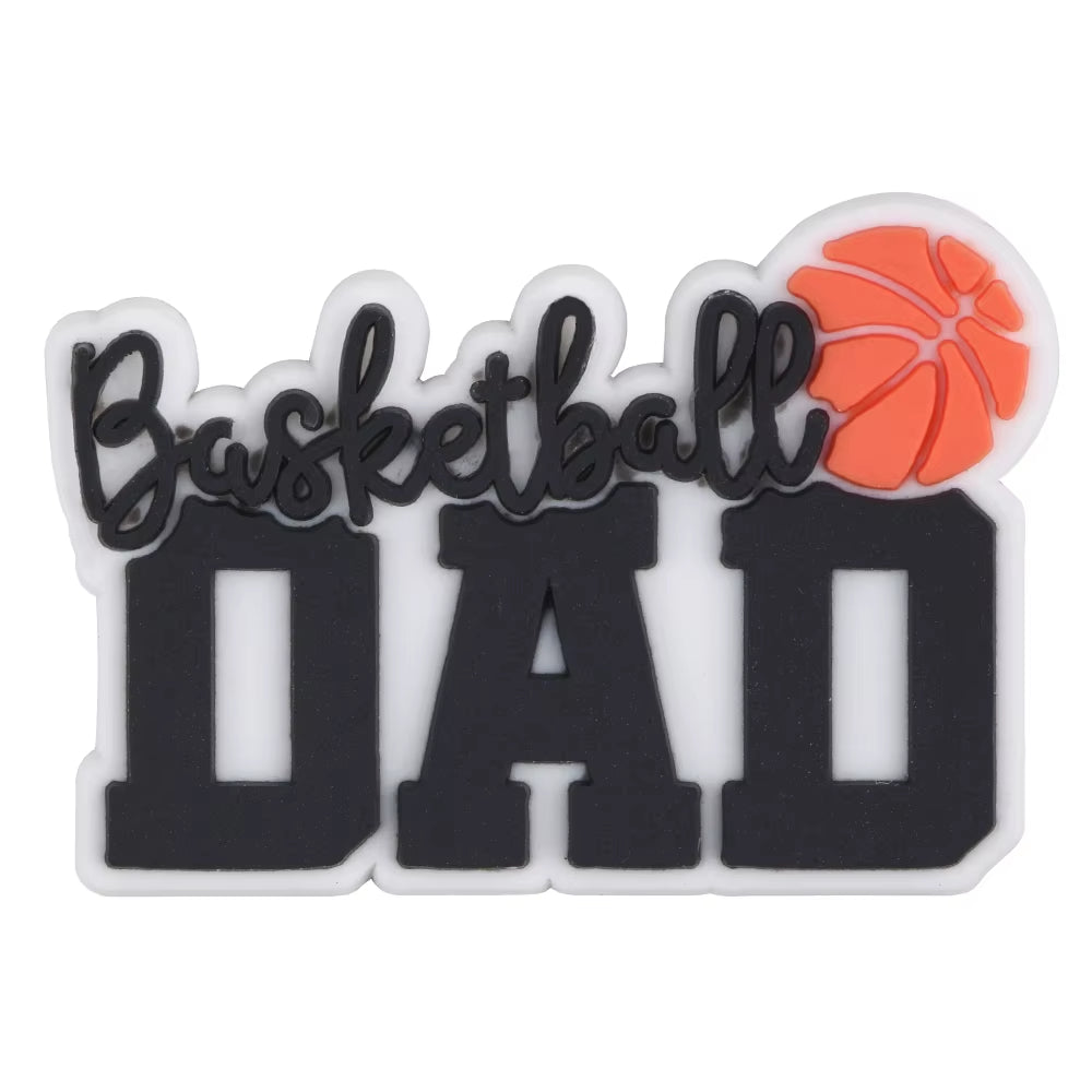 Shoes Charms for DAD PVC Shoes Decoration for Clogs Bracelet Shoes Sandals Accessories for Men Father'S Day Birthday Gift