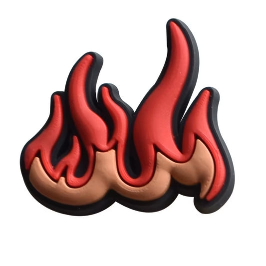 1Pcs PVC Fireman Shoe Charms for Crocs DIY Badge Woman Clogs Buckle Kids Pins Decoration Jeans Shoe Accessories X-Mas Gift